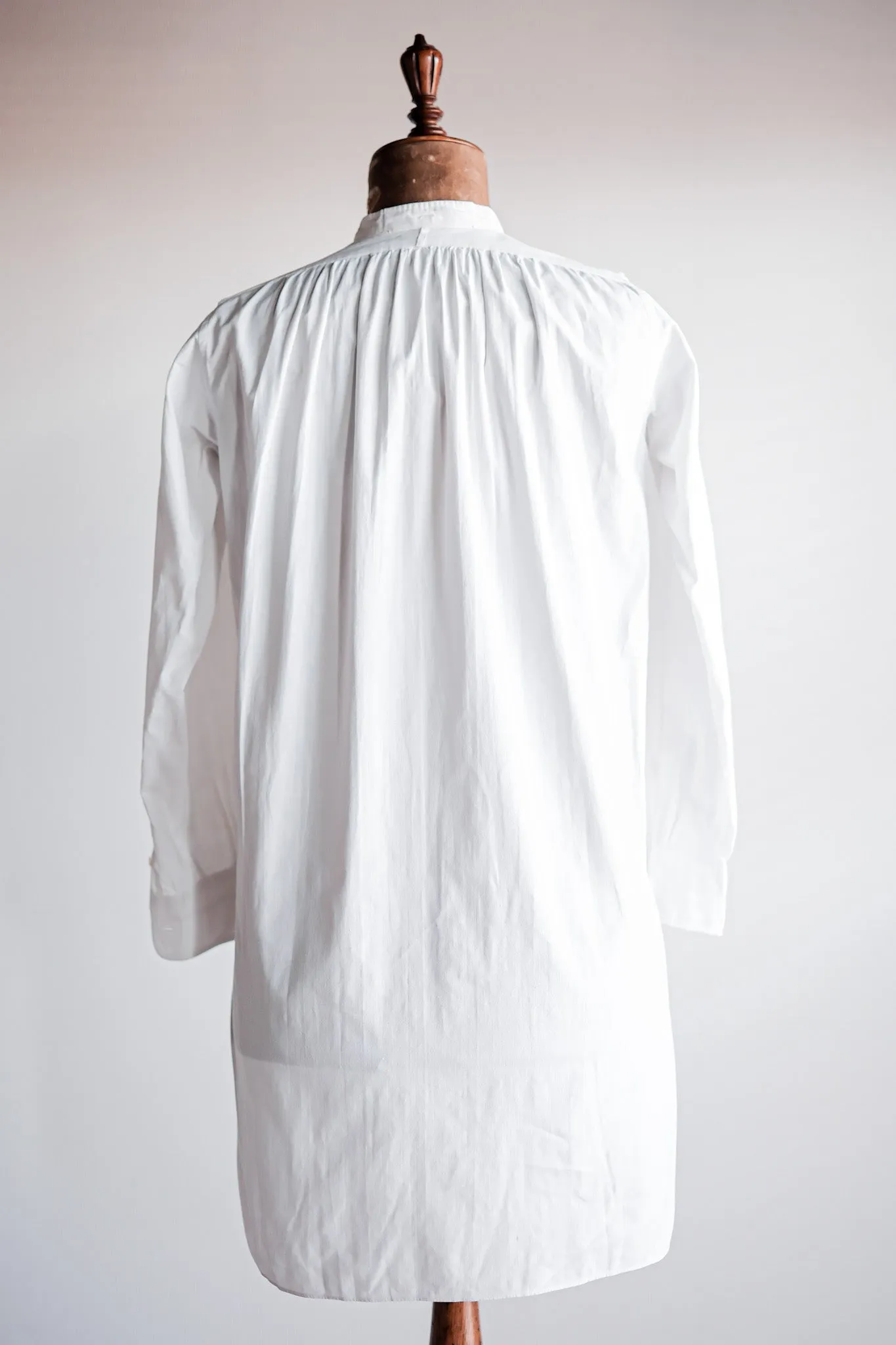 [~ 30's] chemise de robe en coton vintage française 