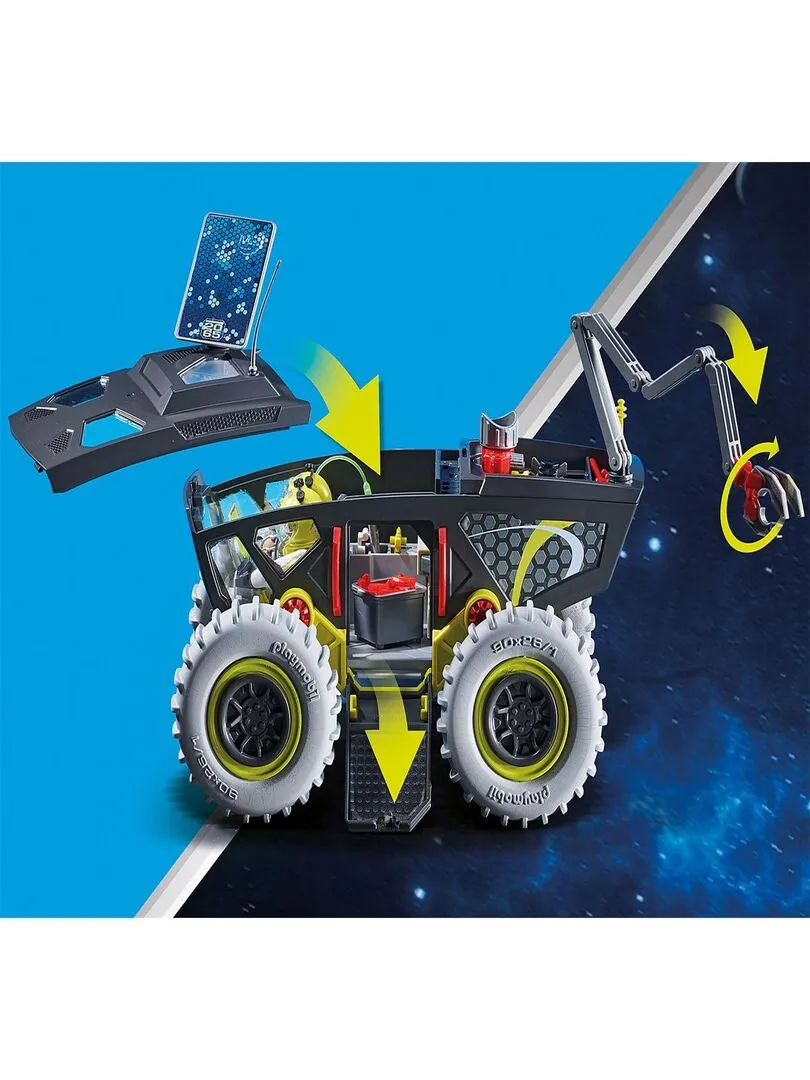 70888 'playmobil' Unité Mobile Spatiale Avec Astronautes E - N/A