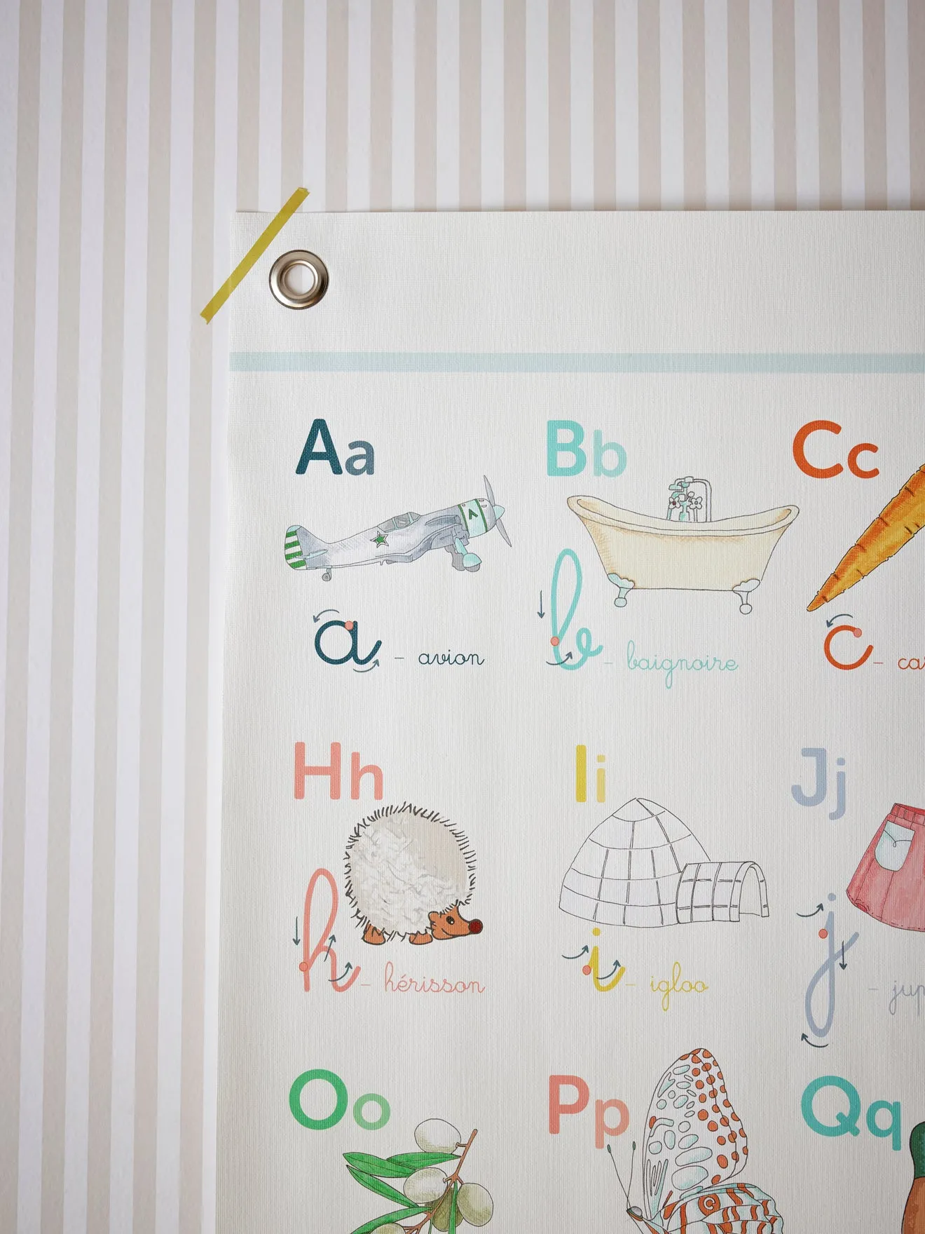 Affiche Alphabet - Collection Les Jolies Planches