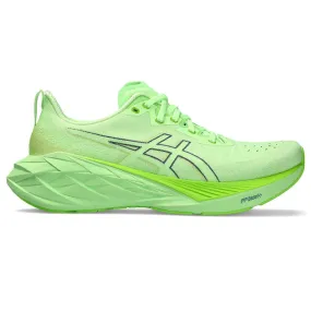  ASICS NovaBlast 4 Verte Fluo - Chaussure de Running Homme