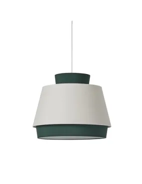 ASPEN Suspension 45cmØ Vert/Lin | LéonLeds
