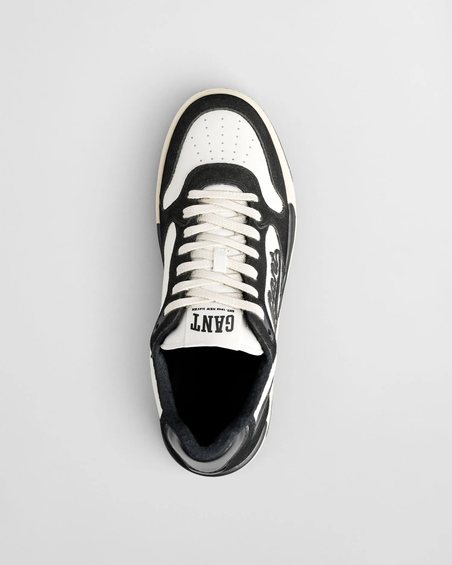 Baskets en daim et cuir Brookpal