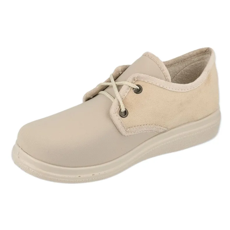 Befado chaussures pour hommes pu 990M002 beige