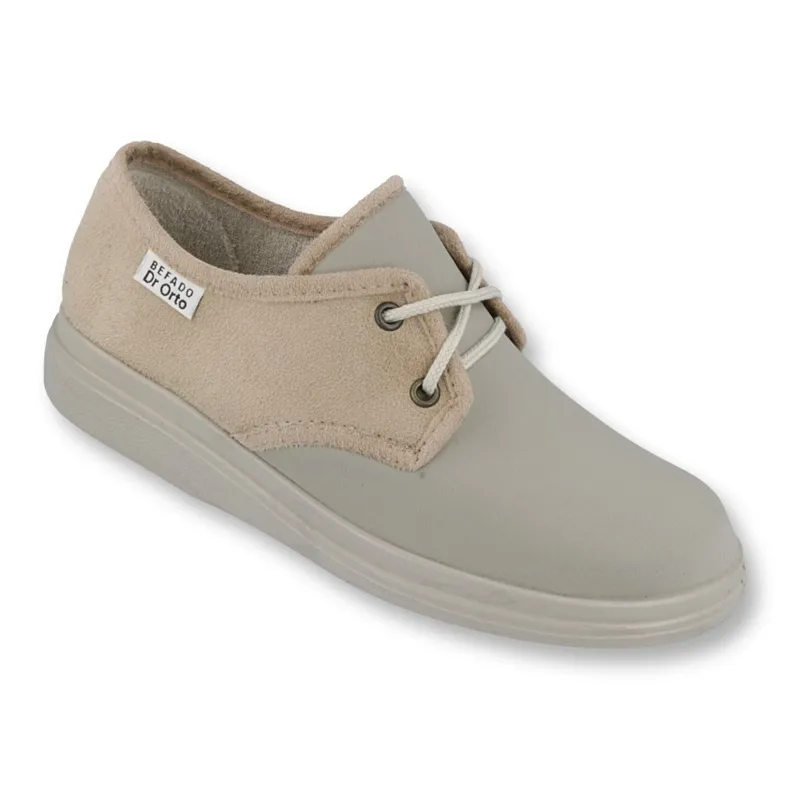 Befado chaussures pour hommes pu 990M002 beige