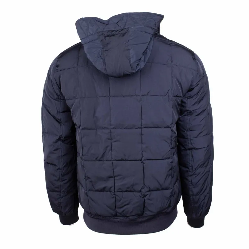 Blouson matelassé à capuche style bomber avec logo brodé Homme TOMMY 