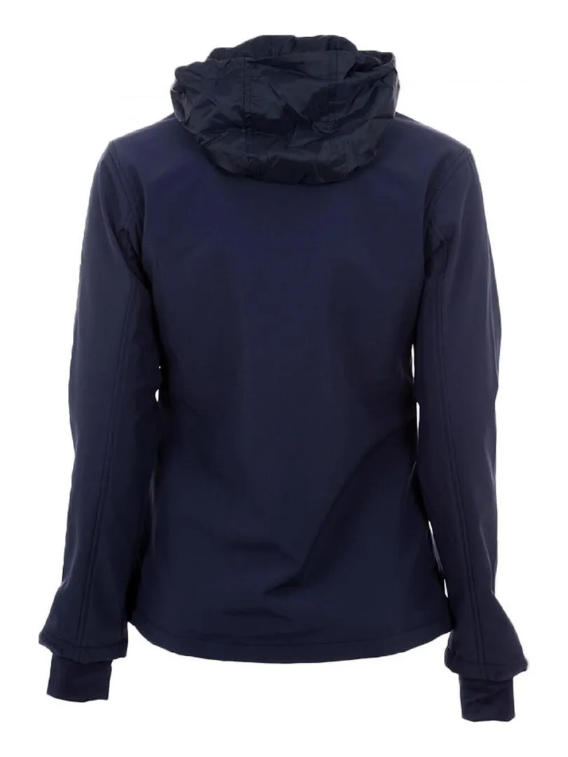 Blouson softshell femme ADJI - VENT DU CAP - Bleu marine