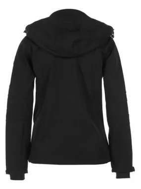 Blouson softshell femme AMALEAK - PEAK MOUNTAIN - Noir Vert