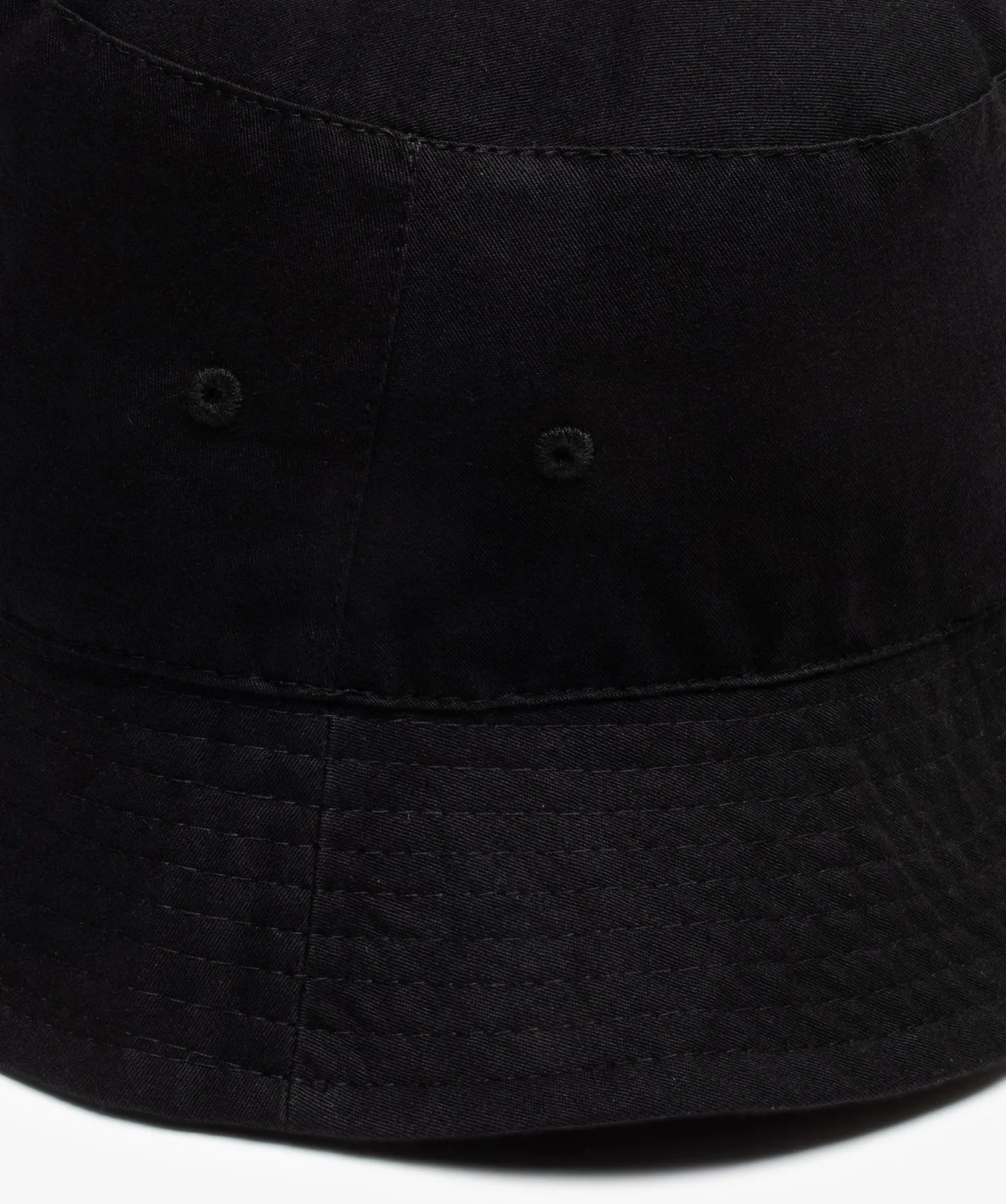 bob homme uni en toile de coton noir standard chapeaux casquettes et bonnets