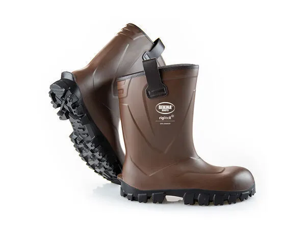 Bottes de sécurité RIGLITEX S5 MARRON NOIR