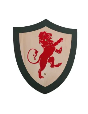 Bouclier de lion rouge pour les enfants ⚔️ Boutique Épées