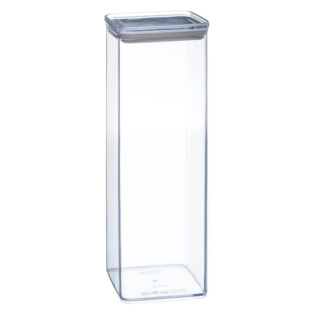 Boîte carrée en plastique 2L 