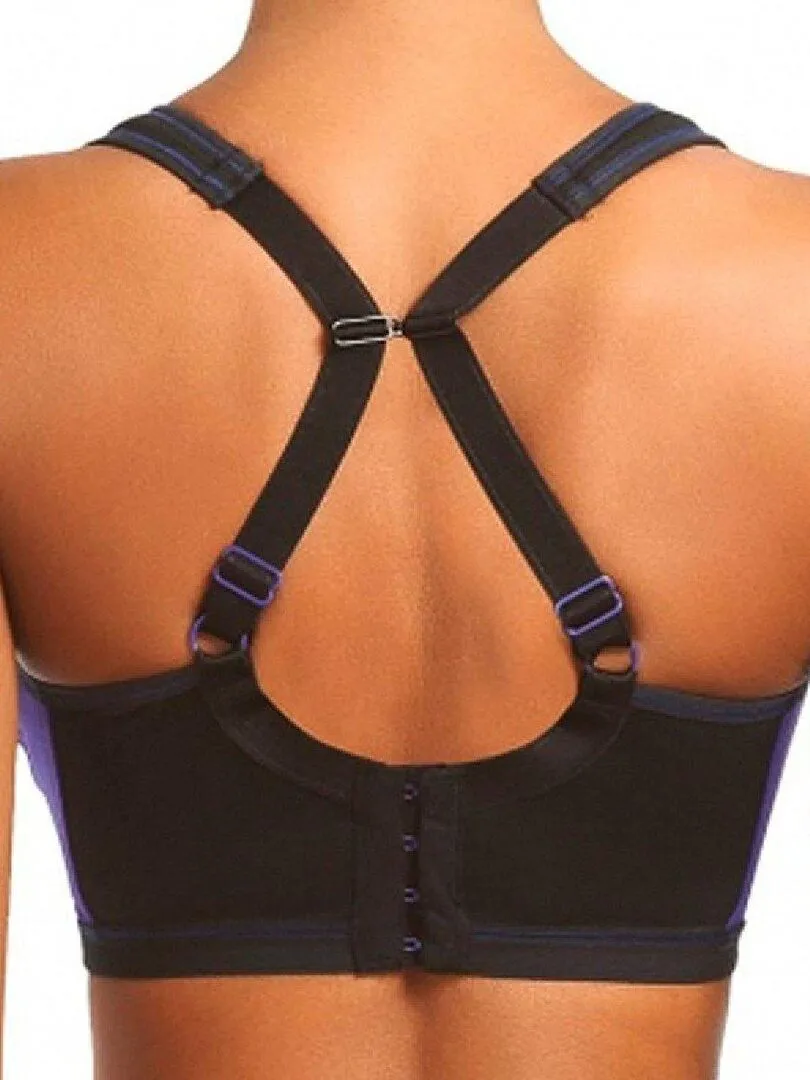 Brassière de sport avec armatures Epic - Noir