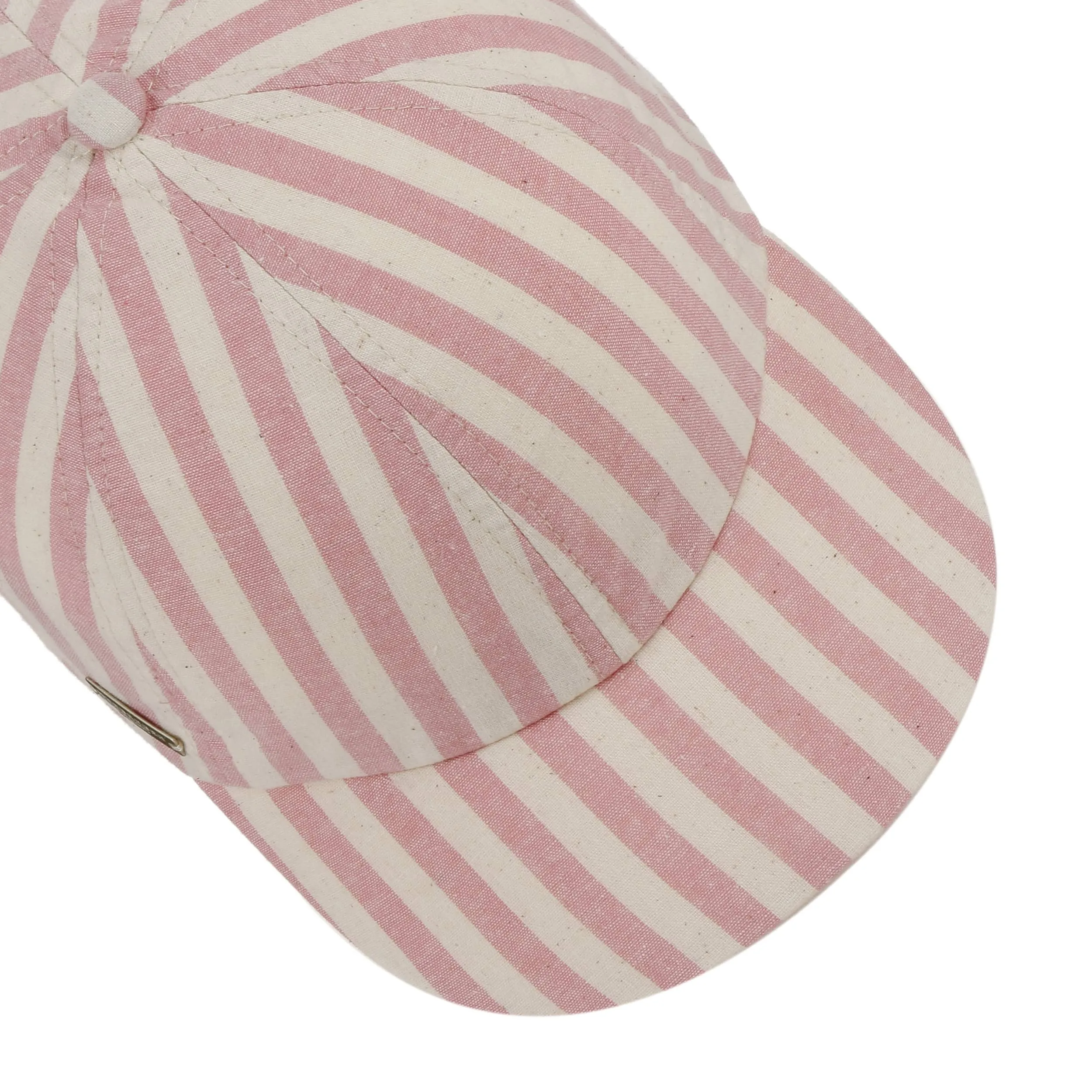Casquette en Coton Stripe by Seeberger --> Chapeaux, casquettes & bonnets en ligne ▷ Chapeaushop