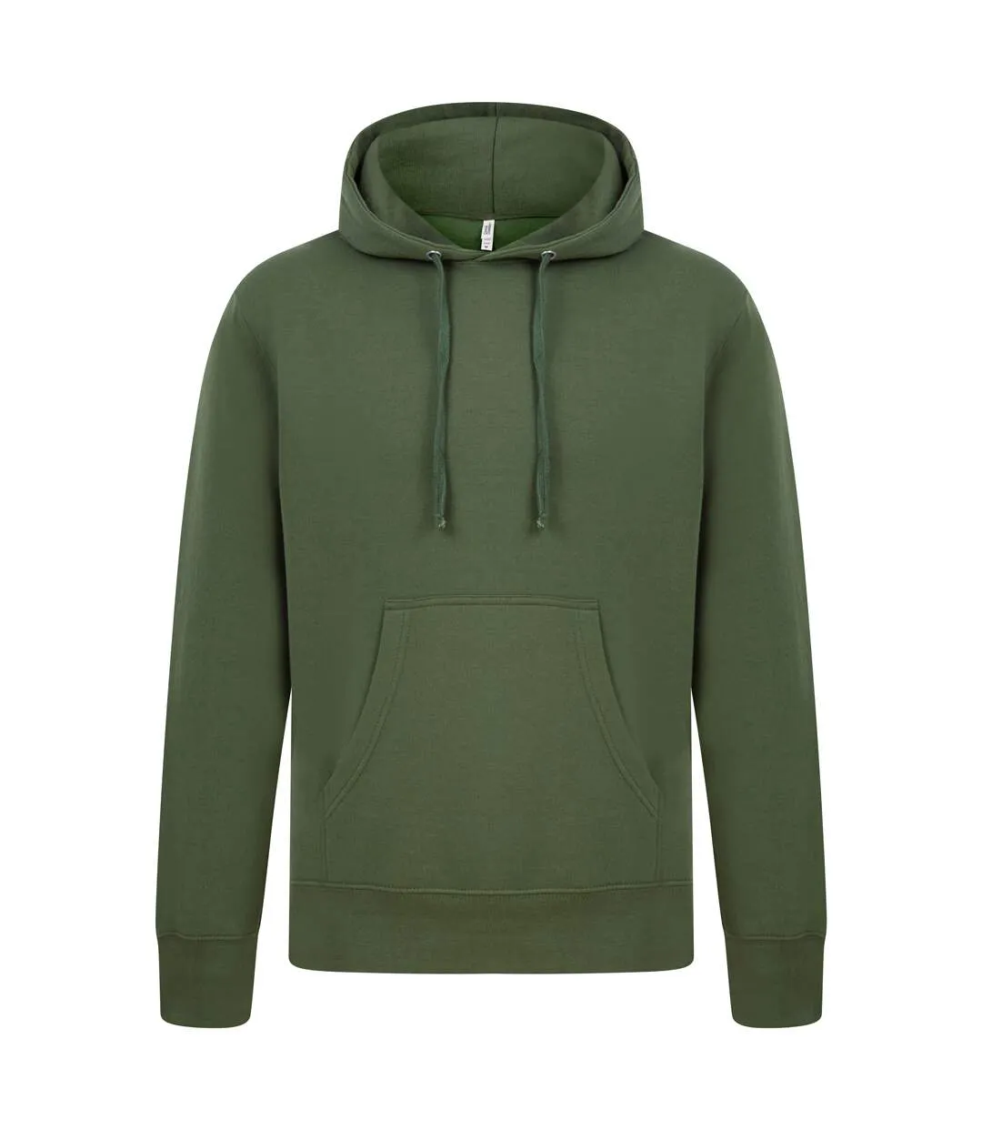 Casual Classics Sweat à capuche en coton filé pour hommes (Vert militaire) - UTAB517