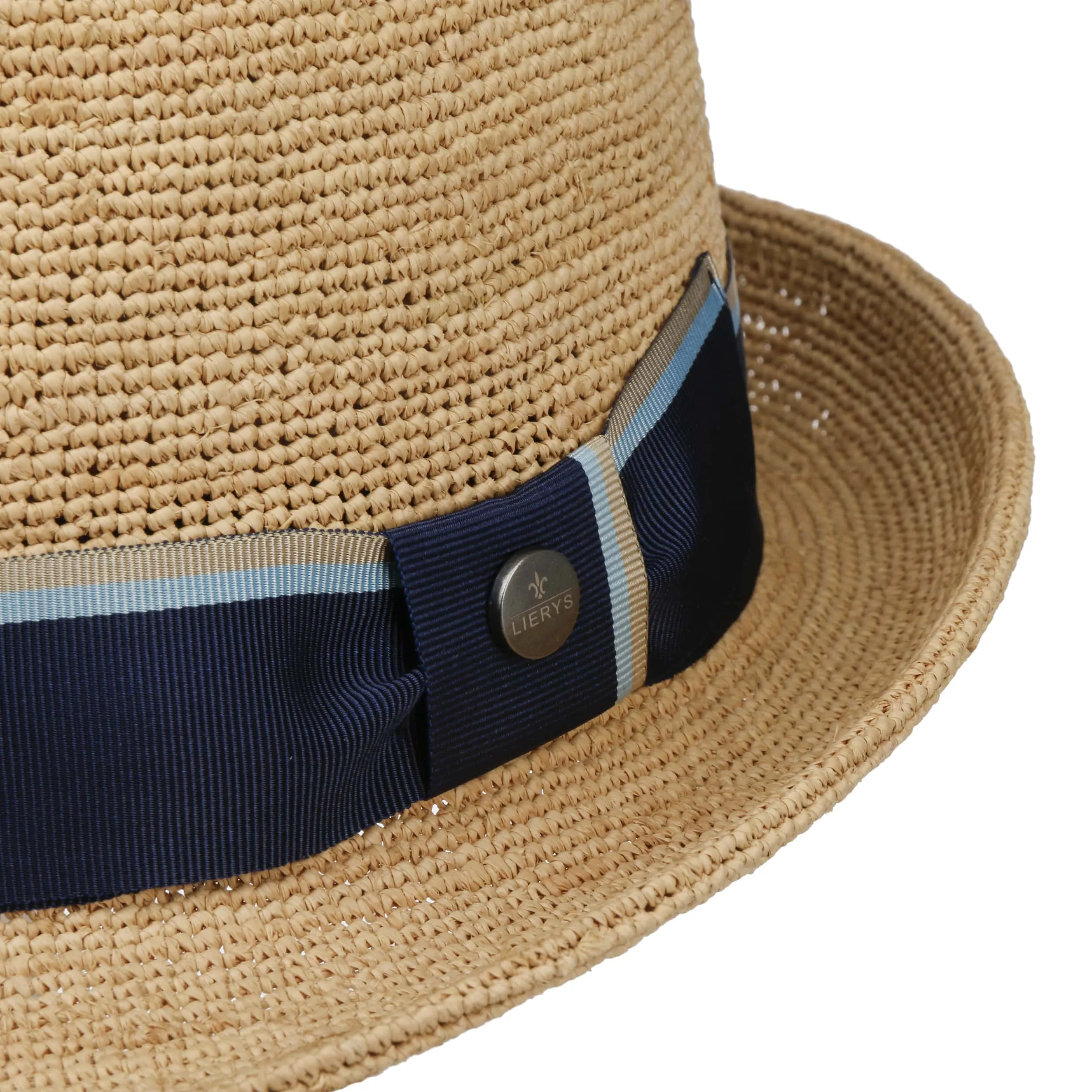 Chapeau de Raphia Crochet Trilby by Lierys --> Chapeaux, casquettes & bonnets en ligne ▷ Chapeaushop