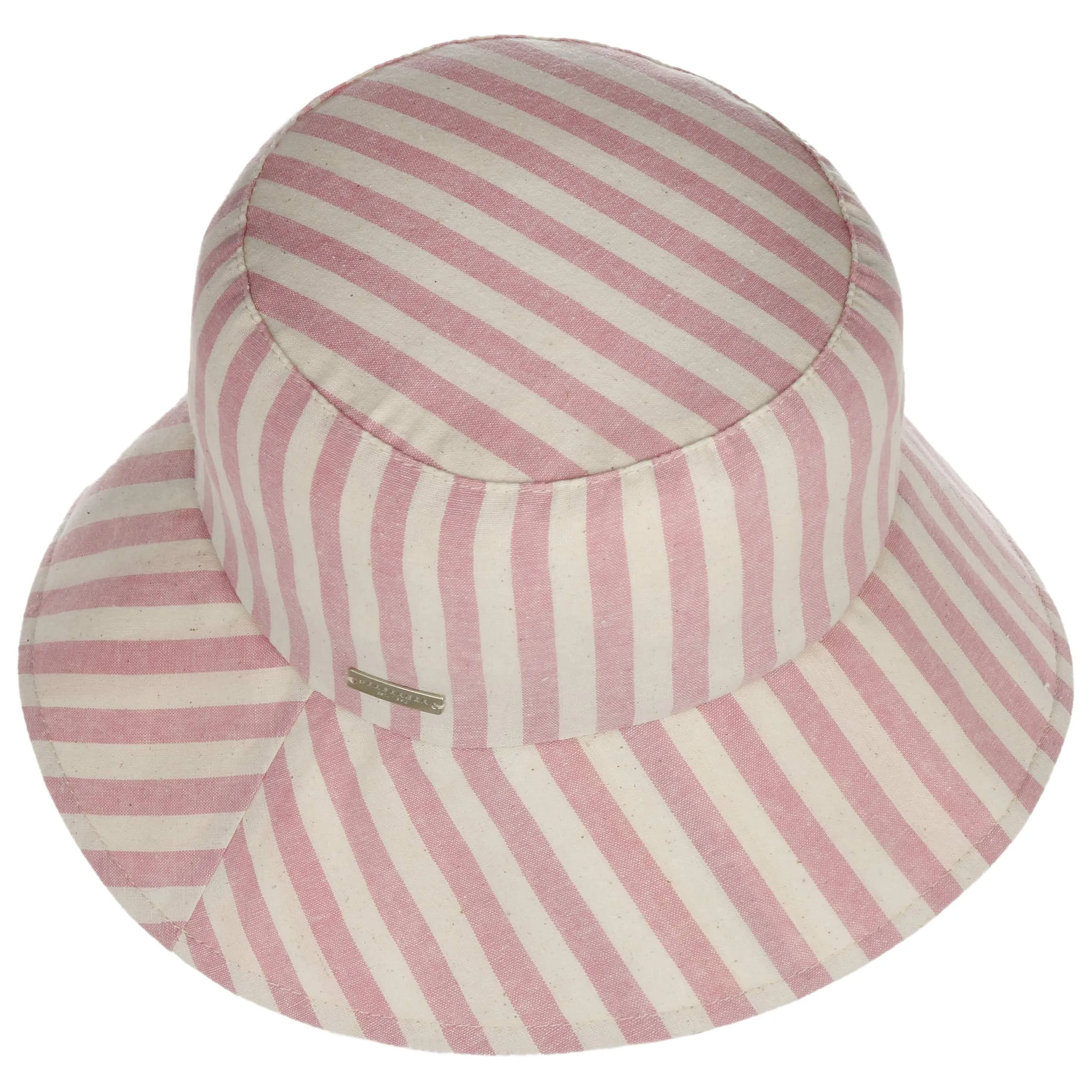 Chapeau en Coton Stripe Bucket by Seeberger --> Chapeaux, casquettes & bonnets en ligne ▷ Chapeaushop