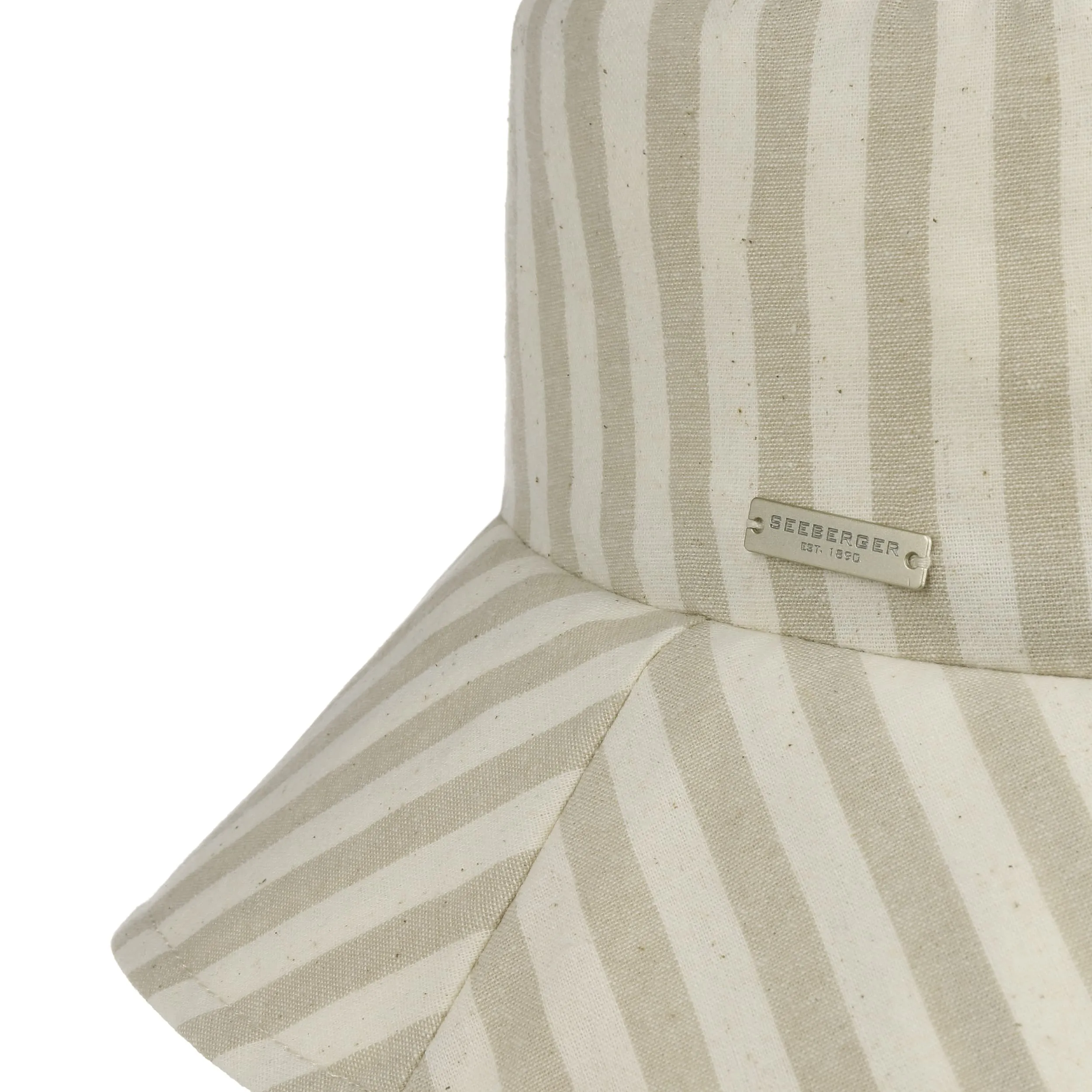 Chapeau en Coton Stripe Bucket by Seeberger --> Chapeaux, casquettes & bonnets en ligne ▷ Chapeaushop