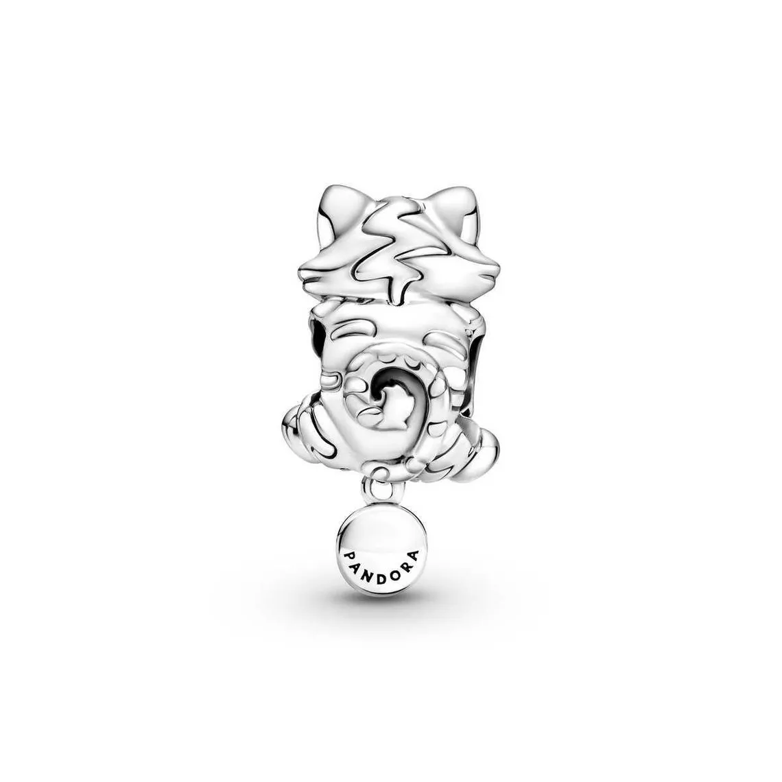 Charm Boule Chaton & Pelote de Laine Pandora Moments - Argent | 3 Suisses