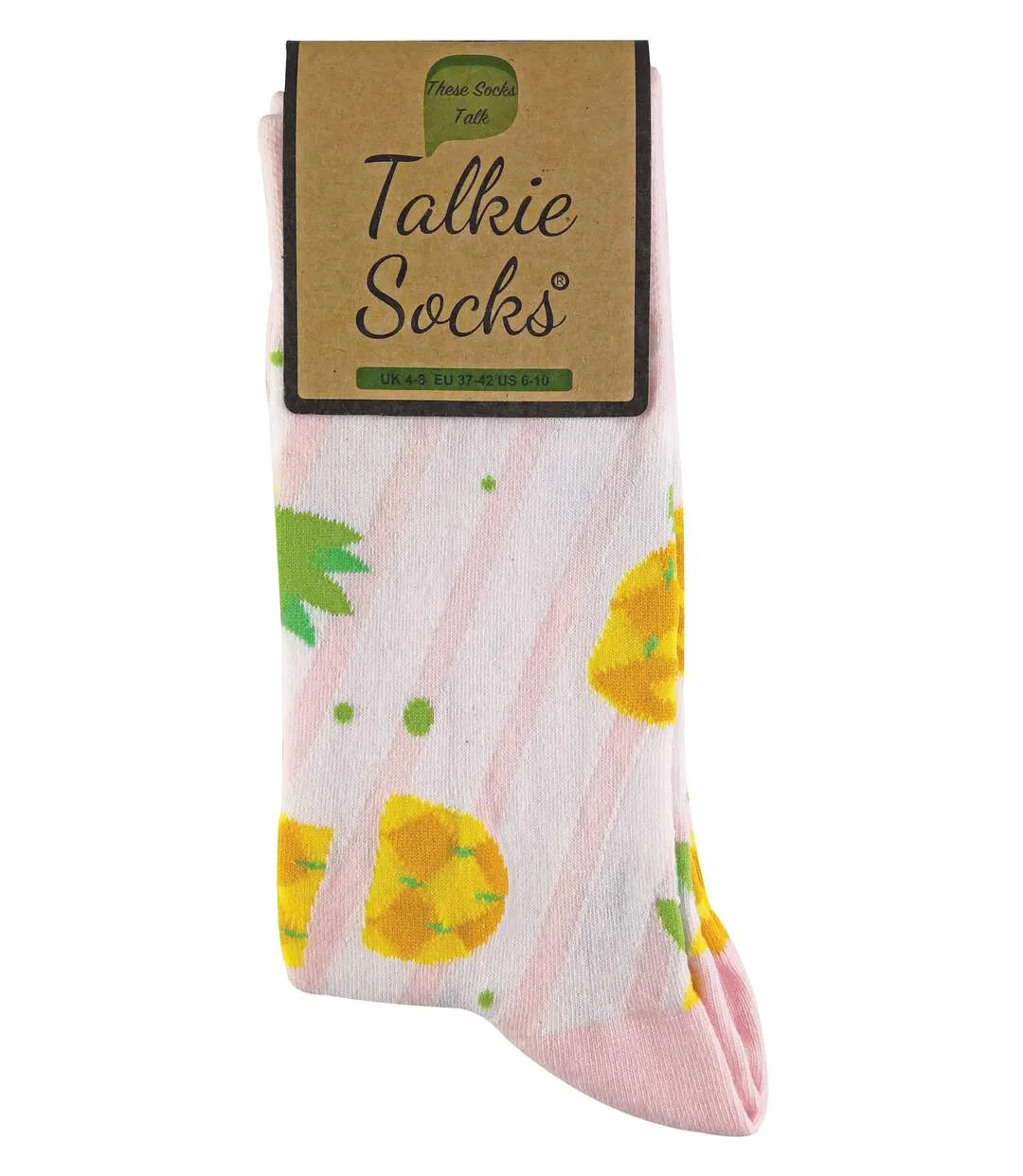 Chaussettes Femme Coton avec Motifs Fruits