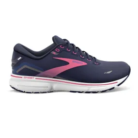 Chaussures Brooks Ghost 15 Peacoat/Blue/Pink pour Femme - 1203801B460