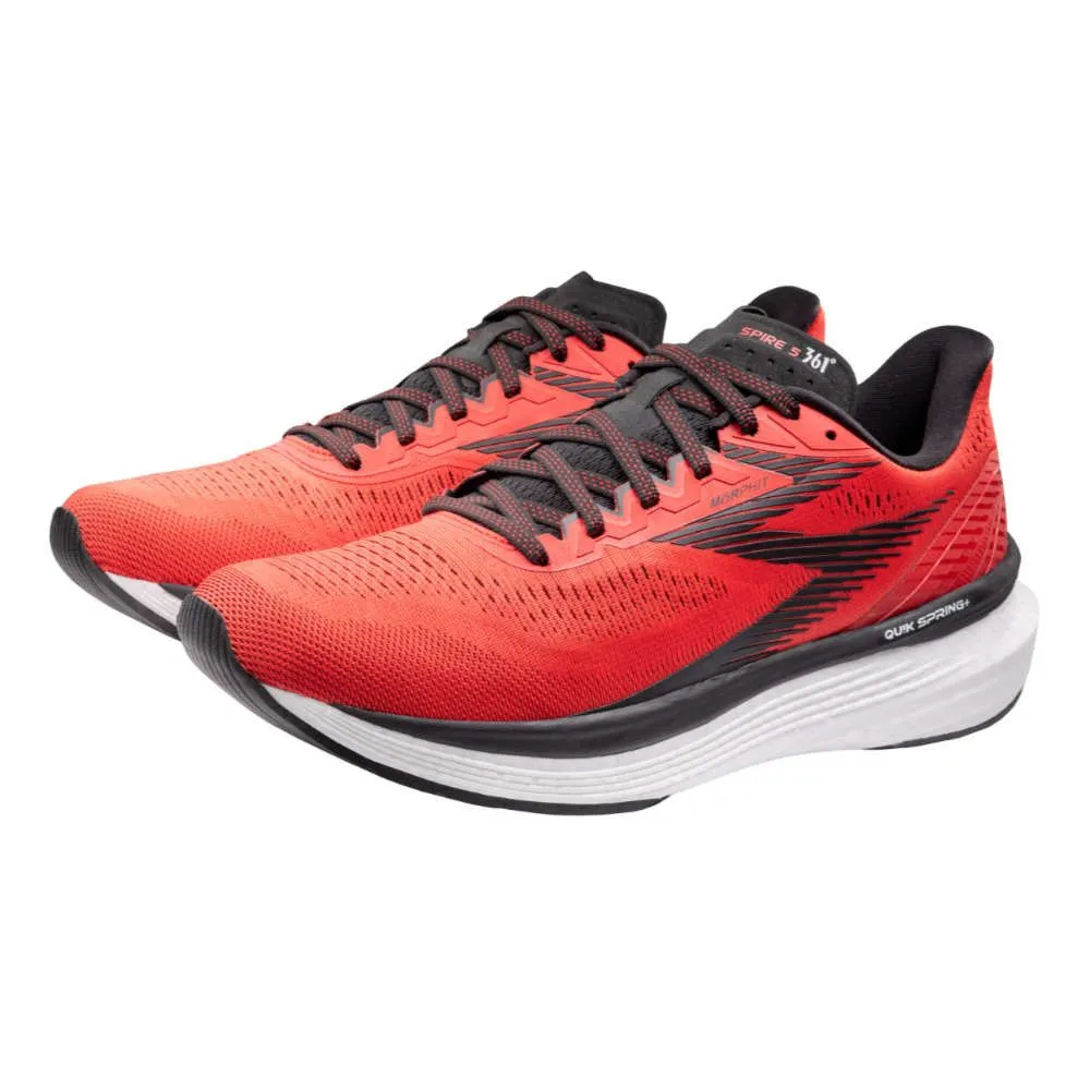 Chaussures running 361° Homme | 361 ° SPIRE 5 Homme Rouge et Noire pour Homme |Y2232-2709