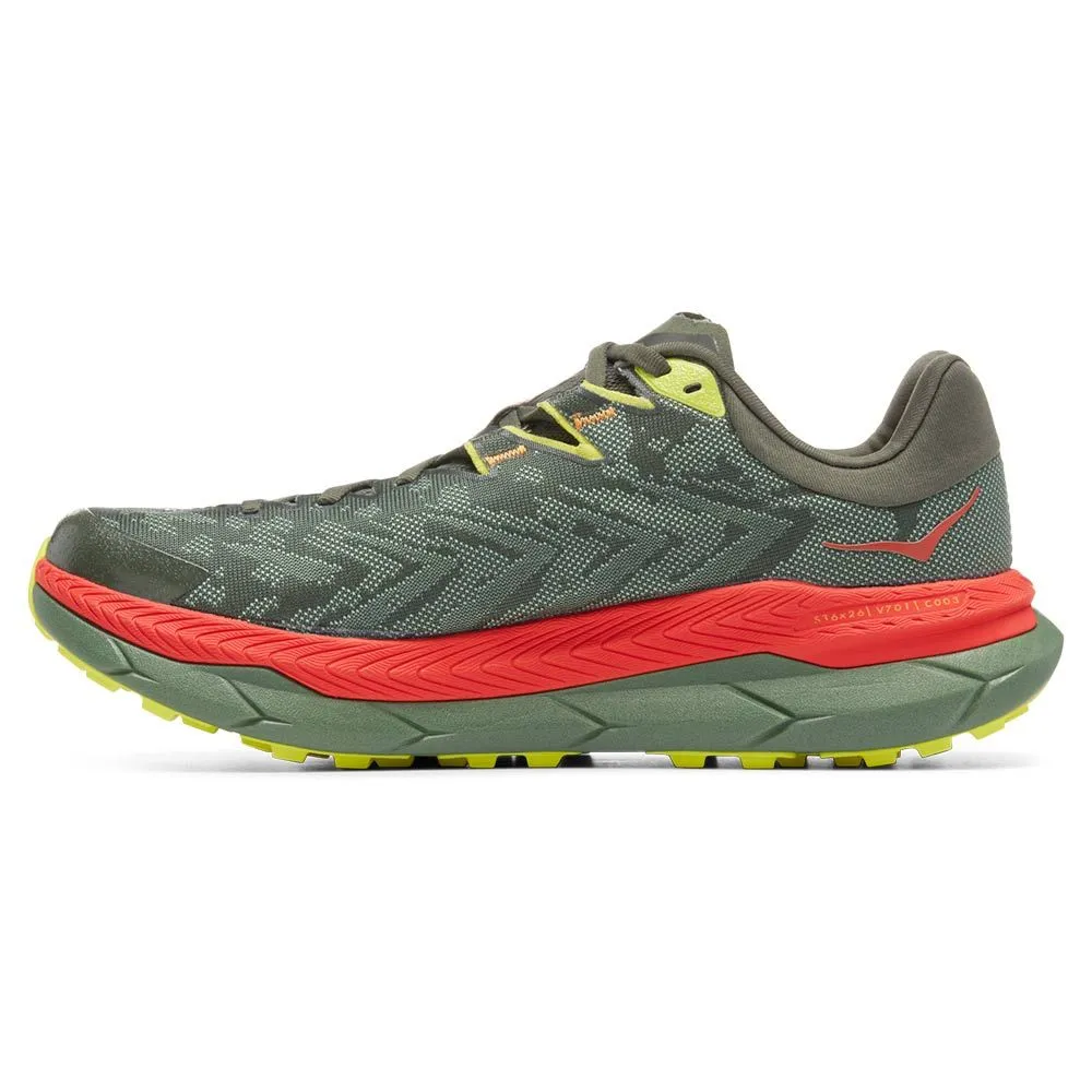 Chaussures trail running HOKA Homme | Hoka Tecton X Thyme/Fiesta pour homme | 1123161-TFST