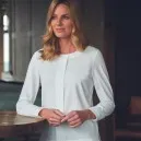 Chemise Femme Manches Longues Riola Crème - BROOK TAVERNER