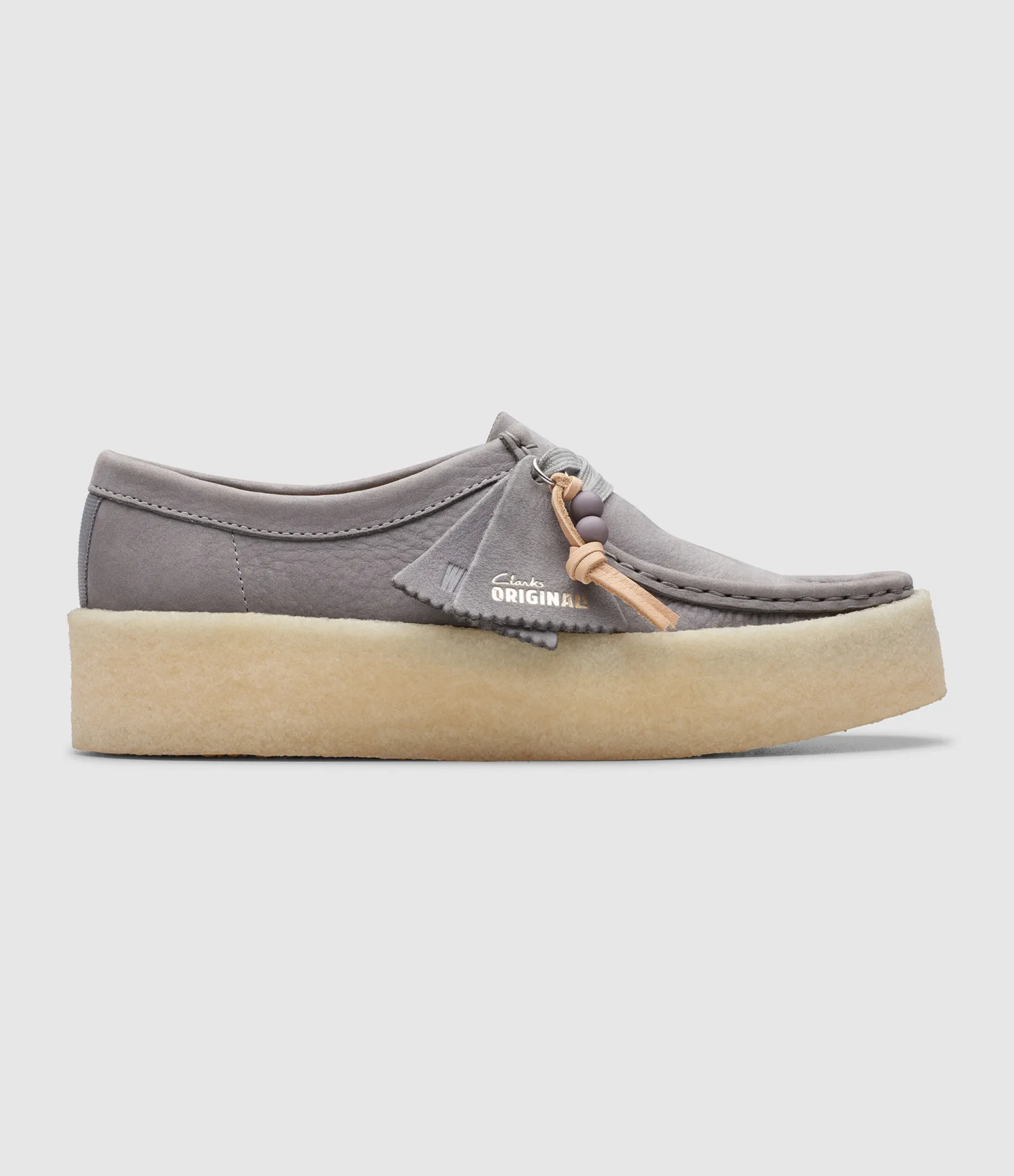 CLARKS Partager  Mocassins Wallabee Cup Steel Grey  