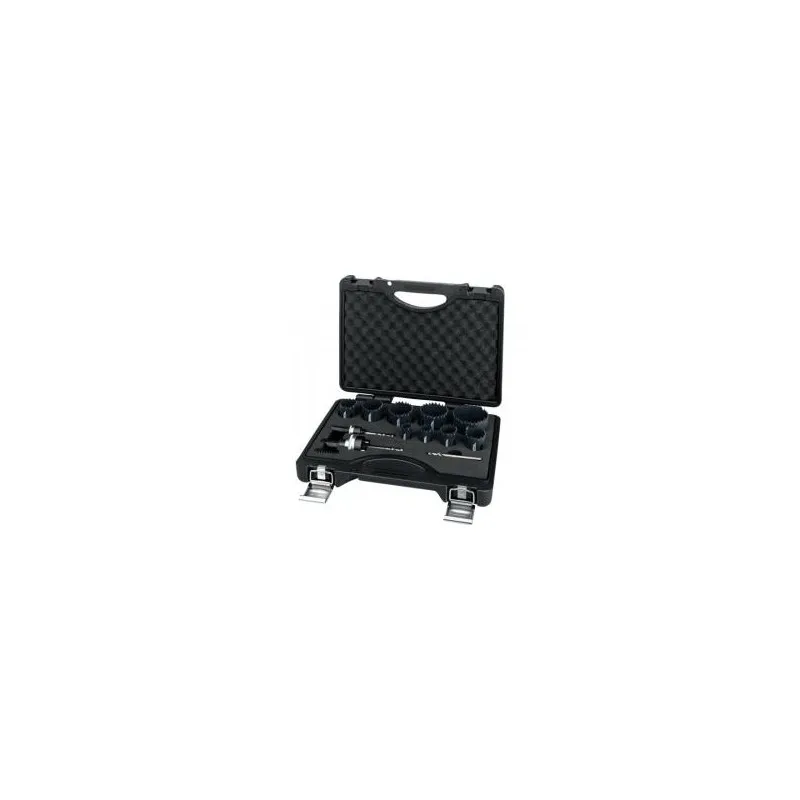 Coffret de scies cloches hss-co bimétal PHANTOM "691110900" de 16 à 76 m/m