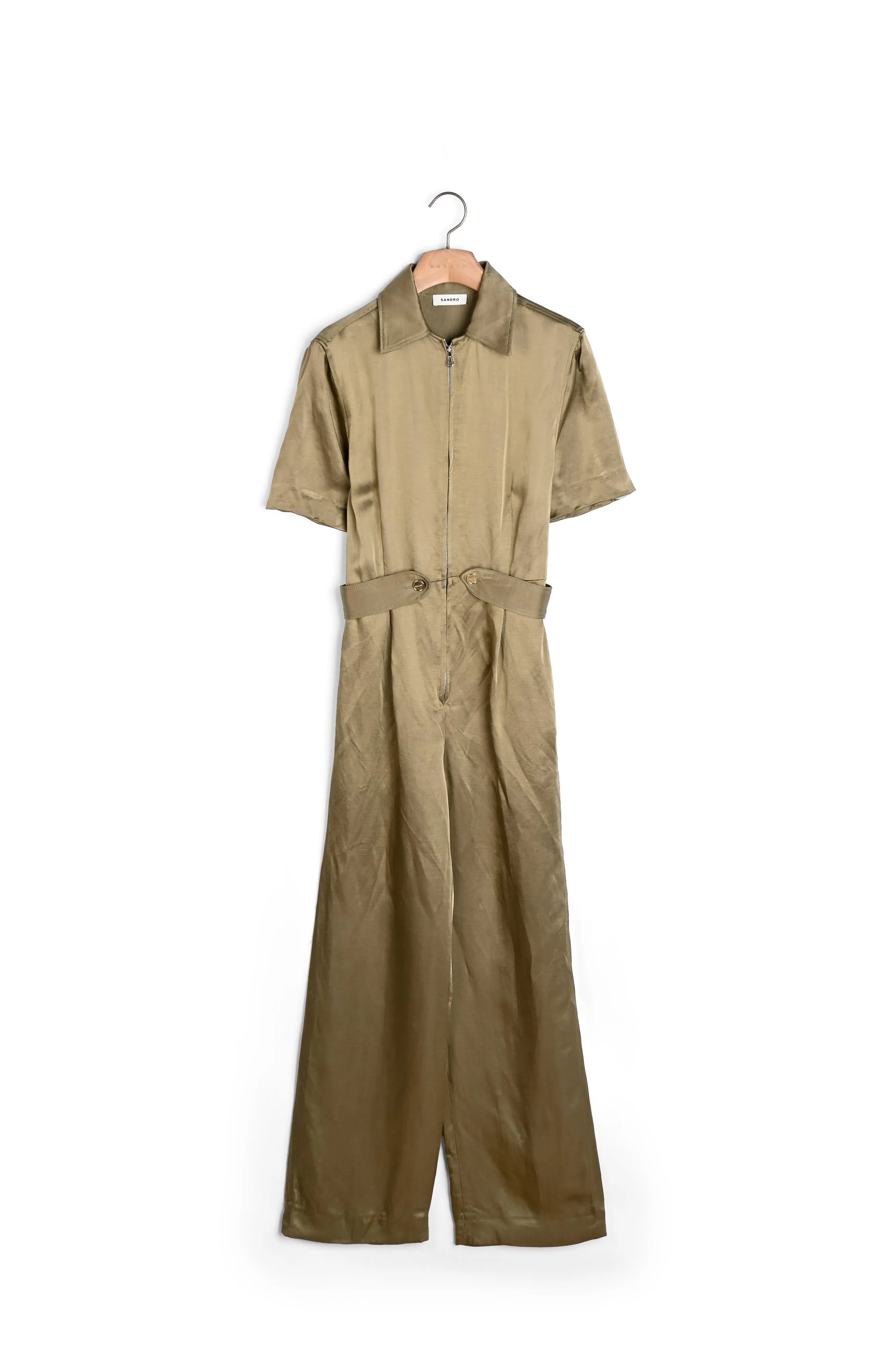 Combinaison pantalon en satin