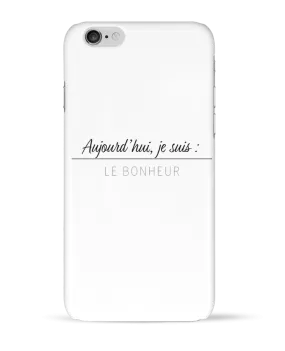 Coque iPhone 6 Le bonheur par Mea Images