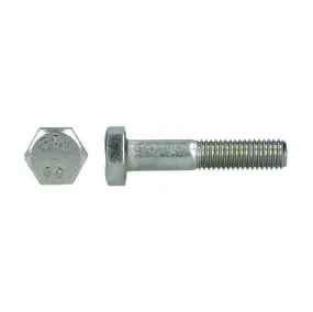 Corps de boulon tête hexagonale DIN 931 zingué classe 8.8 PGB "931801010000603" de 10 x 60 mm