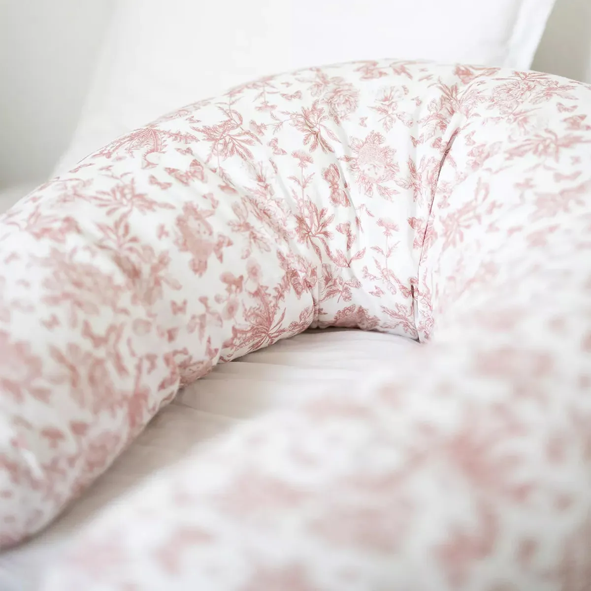 Coussin de Maternité - Toile de Jouy