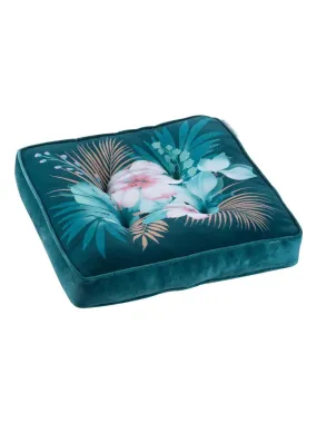 Coussin de sol ou Matelas de sol Collection Tropic Kelly - Bleu