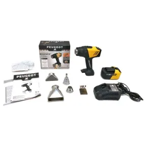 Décapeur à air chaud 18V EnergyHeat-18V + batterie 5Ah + chargeur - PEUGEOT OUTILLAGE - 650450