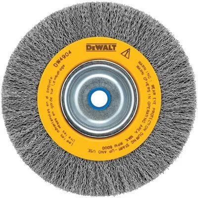 DeWALT DW4905 Brosse crêpée circulaire 6" x 1"