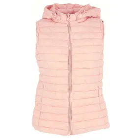 Doudoune femme sans manche Fashion Paris, coloris rose clair - Matière noble 24,90€