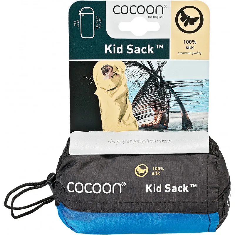 Drap de sac de couchage en soie pour enfant - Cocoon