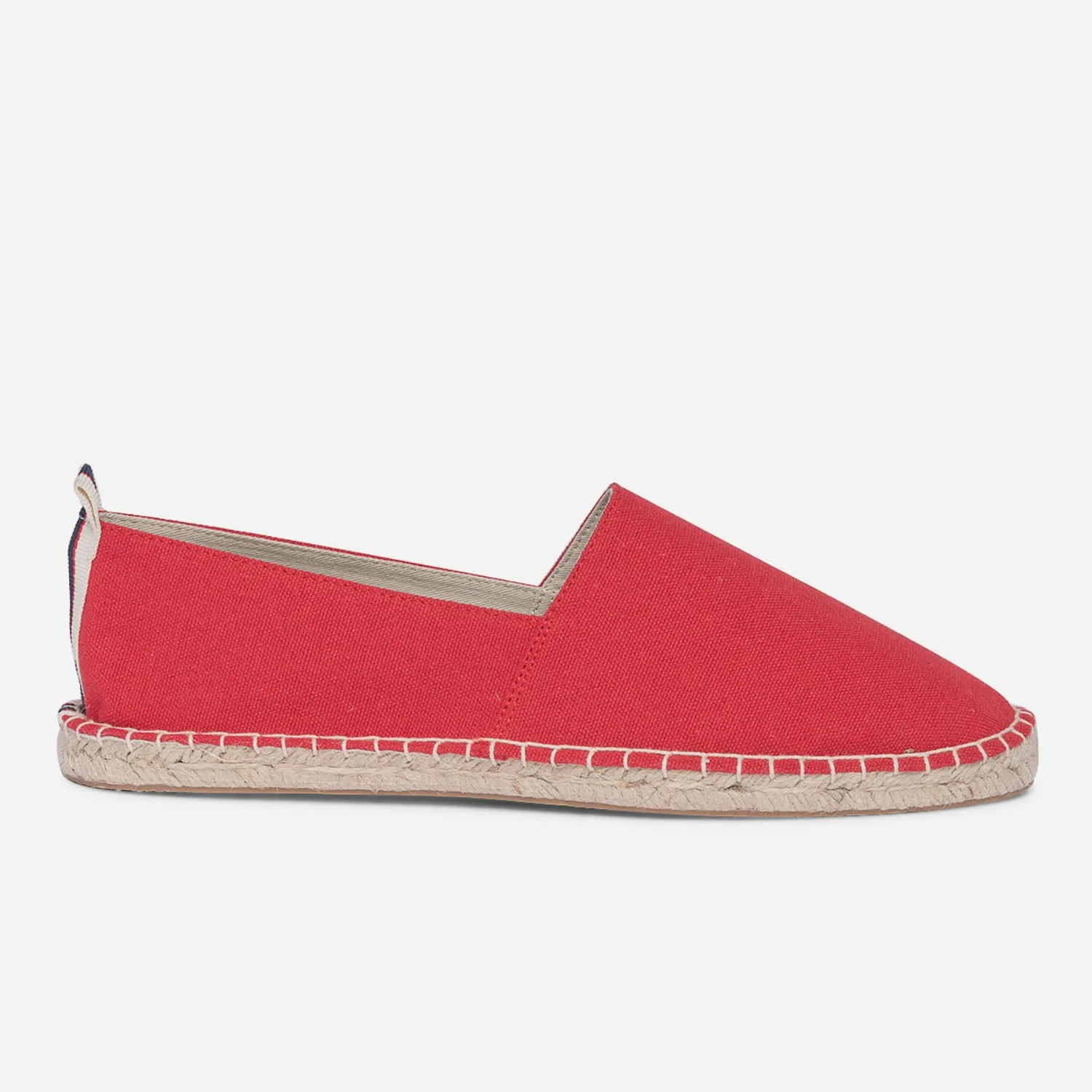 Espadrille rouge en toile - Eram Homme | ERAM