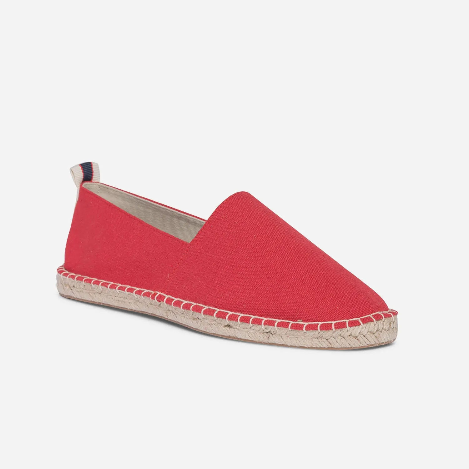 Espadrille rouge en toile - Eram Homme | ERAM