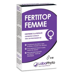 Fertitop Femme Fertilité Labophyto - Complément alimentaire beauté Homme sur MenCorner