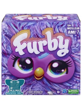 Furby violet peluche interactive - Multicolore