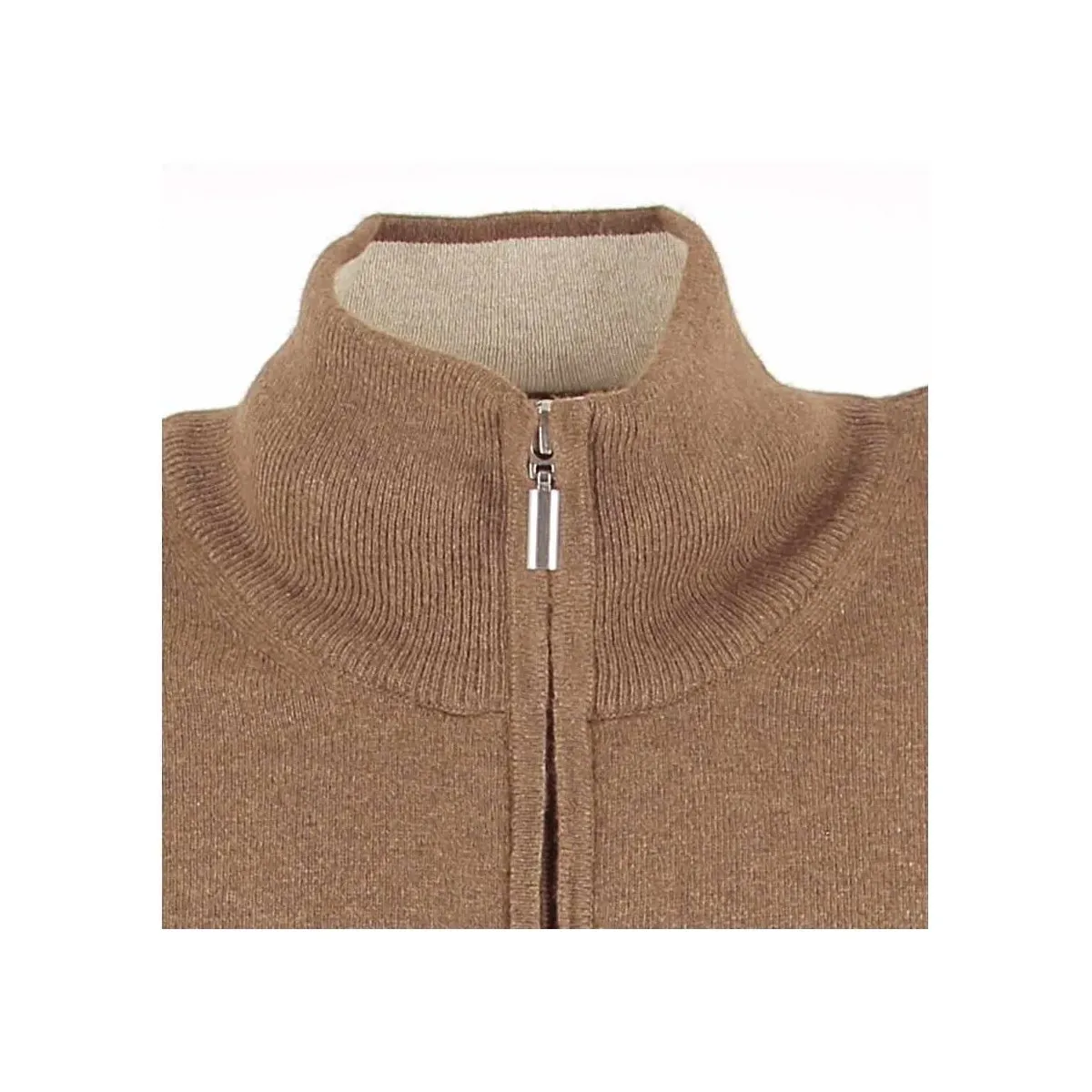 Gilet homme Cachemire Collection marron - Matière noble 39.90€