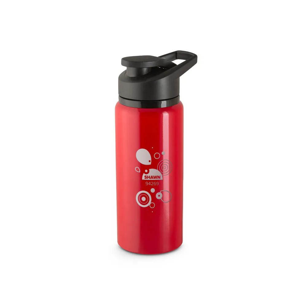 Gourde de sport personnalisée en aluminium recyclé - 660ml - SHAWN- Vertlapub