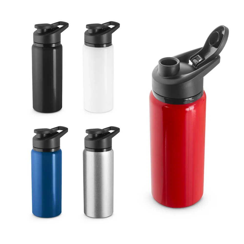 Gourde de sport personnalisée en aluminium recyclé - 660ml - SHAWN- Vertlapub