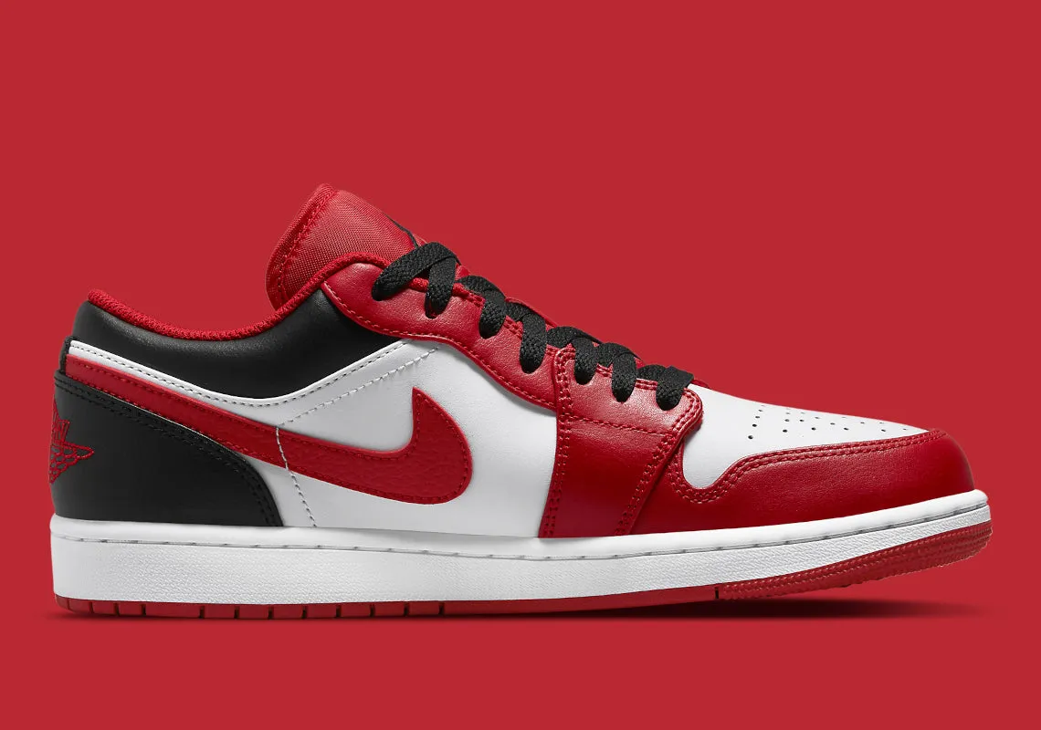 Jordan 1 Low Reverse Black Toe