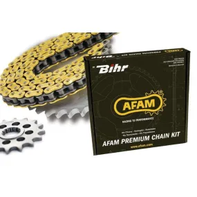 Kit chaîne AFAM 520 type XHR 15/36 (couronne ultra-light anodisé dur) Ducati 916
