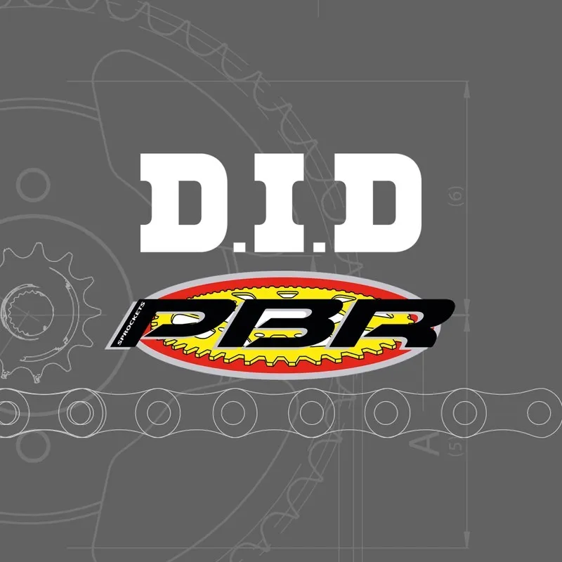 Kit chaîne DID/PBR 520ERT3 13/51 super renforcé - couronne - piecemotoquad