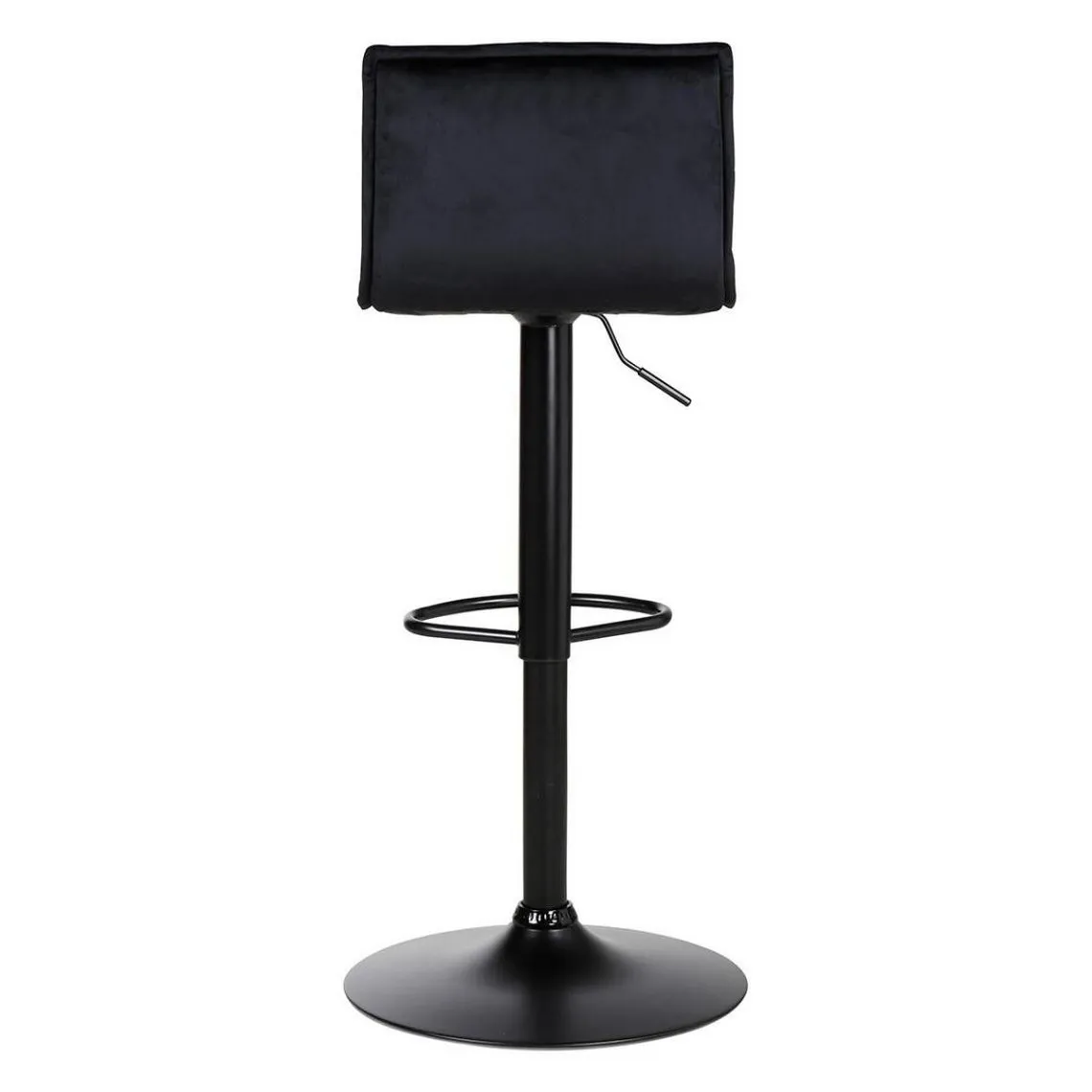 Lot de 2 tabourets de bar velours noir  | 3 Suisses