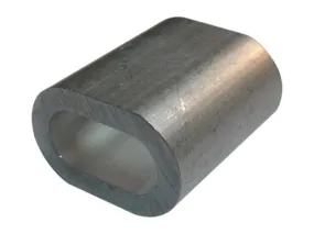 MANCHON ALU • Ø 6 mm sac de 100 pour câble 5,5 mm